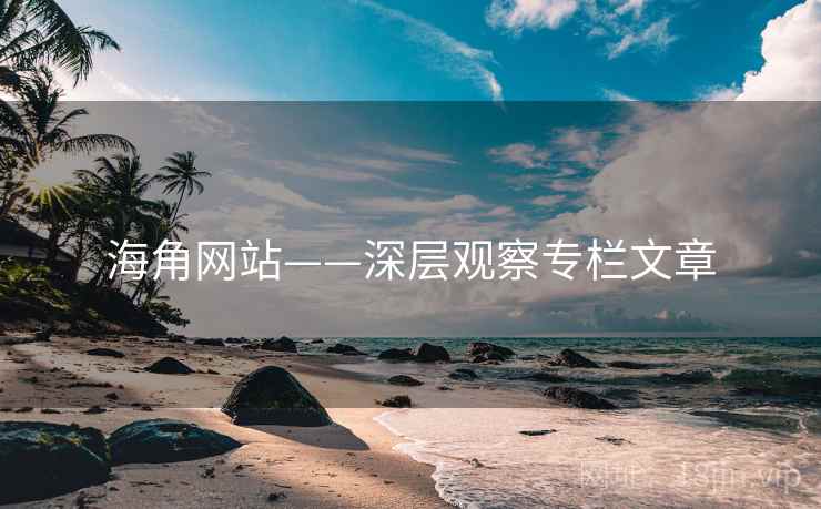 海角网站——深层观察专栏文章