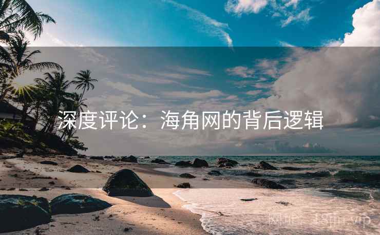 深度评论：海角网的背后逻辑